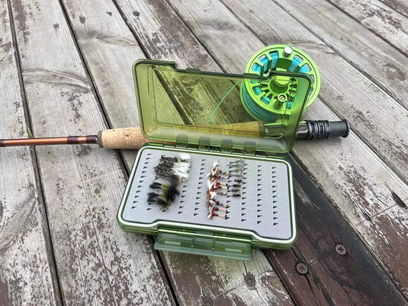 Aventik Waterproof Fly Box Lightweight Flies Lure Case Easy Grip Fishing Box (H031MB) - Image 5